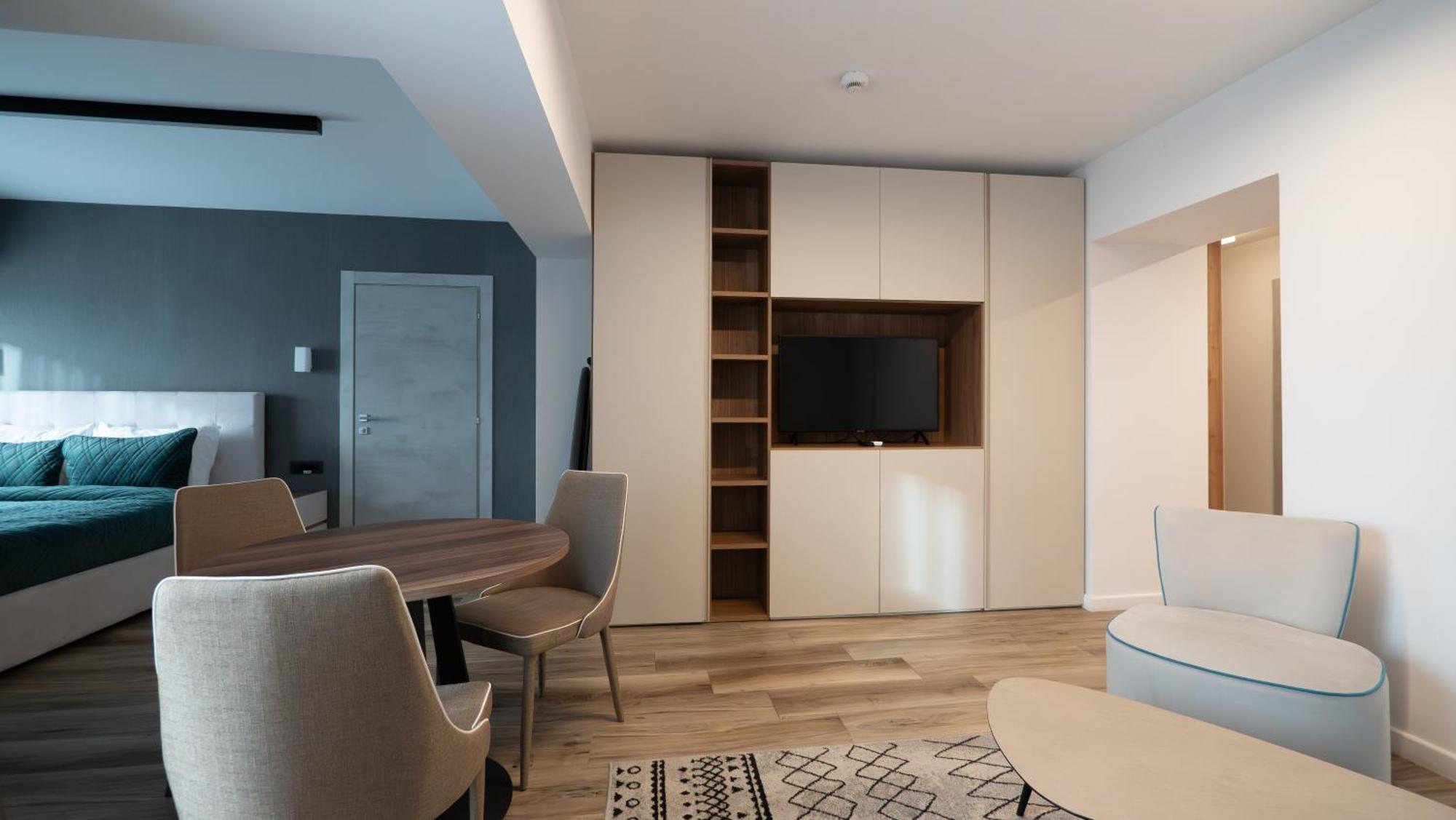 Novos Luxury Suites Bukares Bagian luar foto