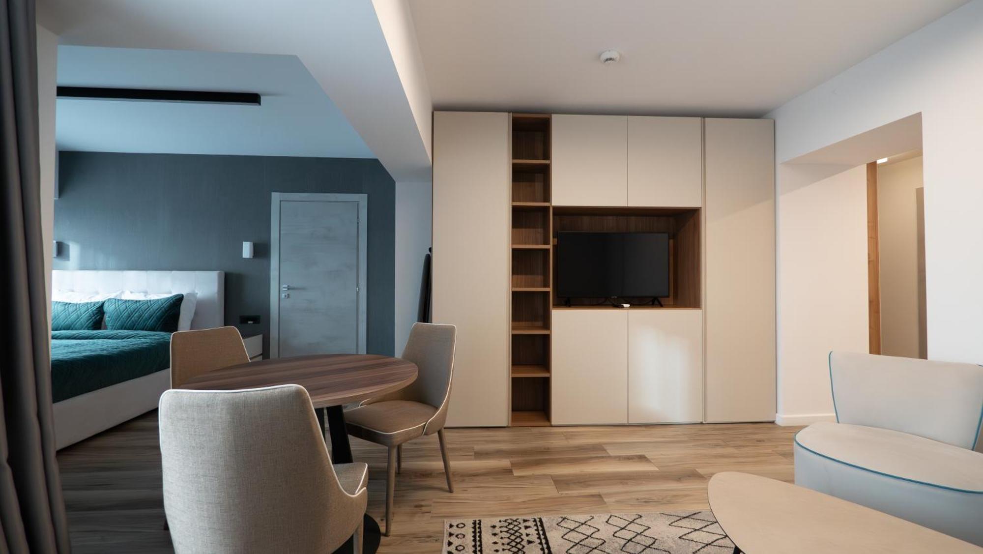 Novos Luxury Suites Bukares Bagian luar foto