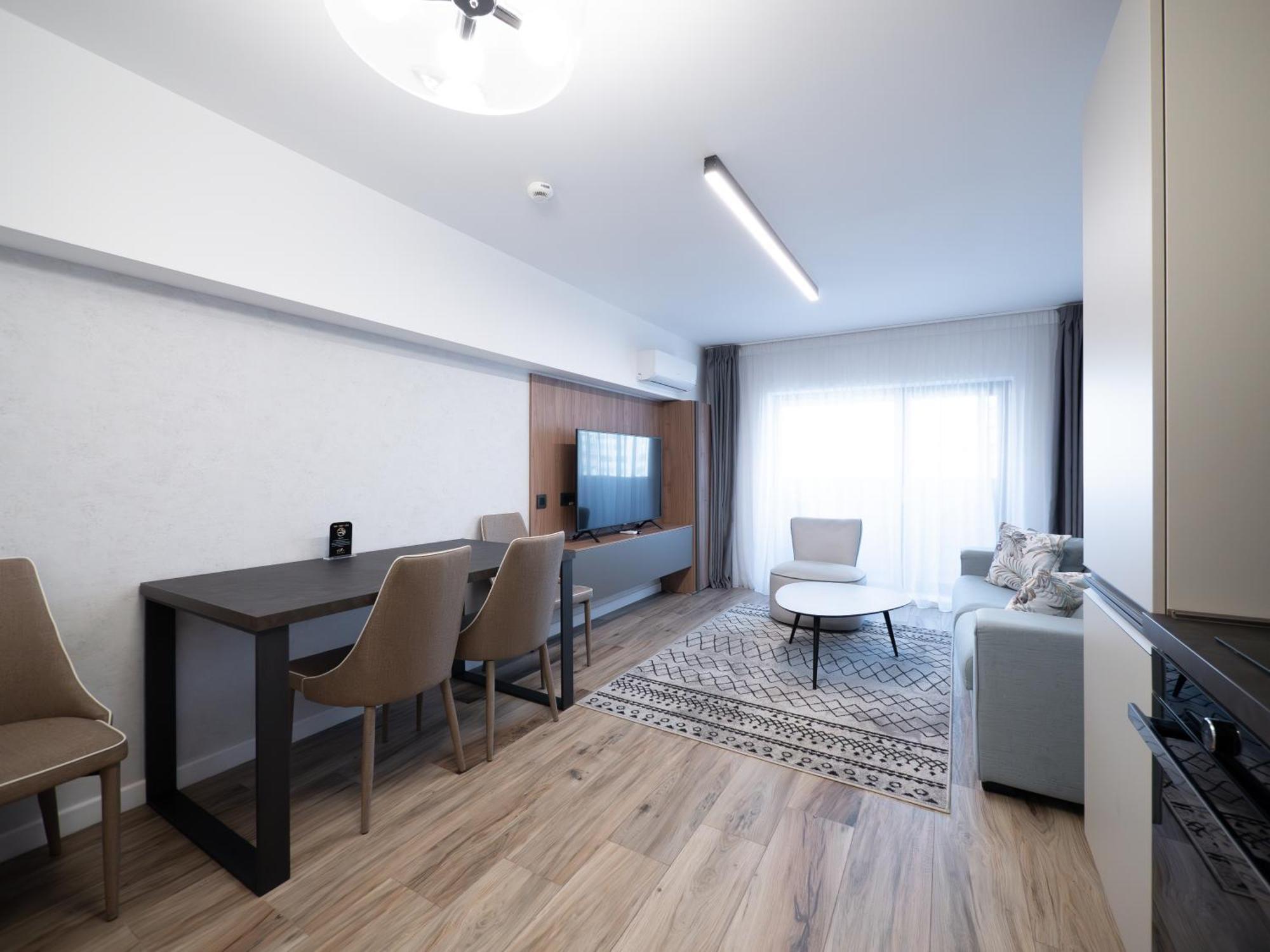 Novos Luxury Suites Bukares Bagian luar foto