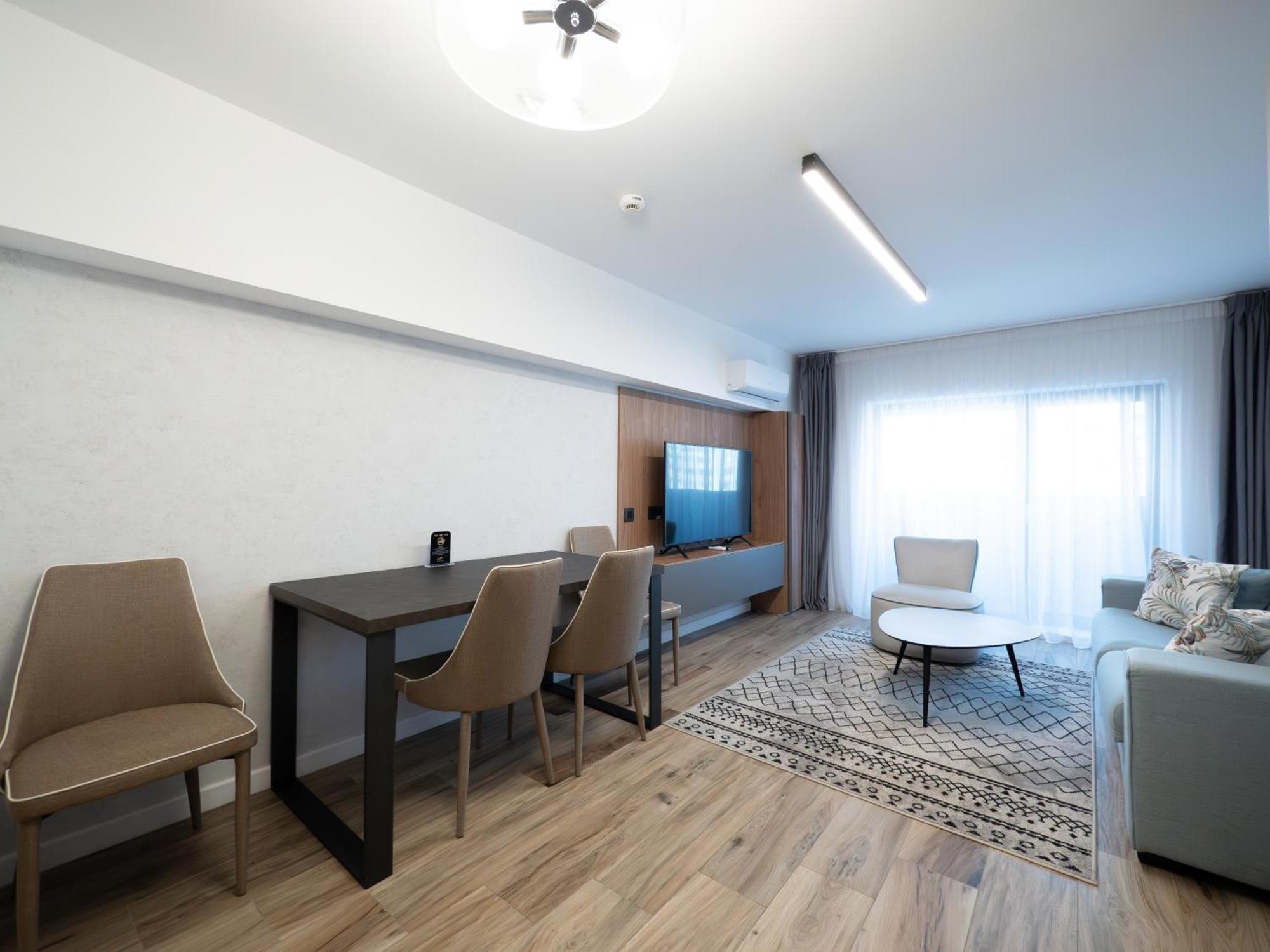 Novos Luxury Suites Bukares Bagian luar foto