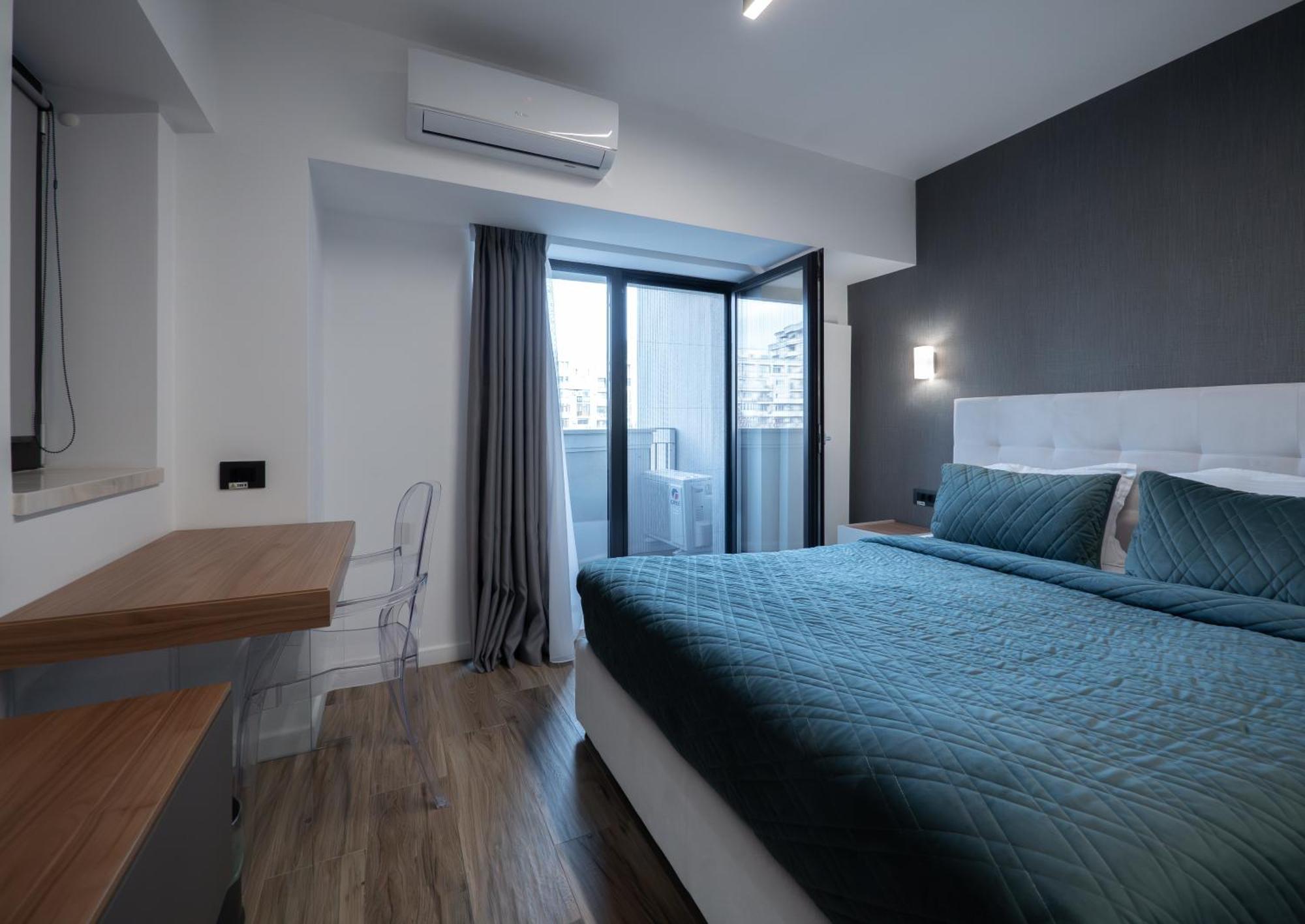 Novos Luxury Suites Bukares Bagian luar foto
