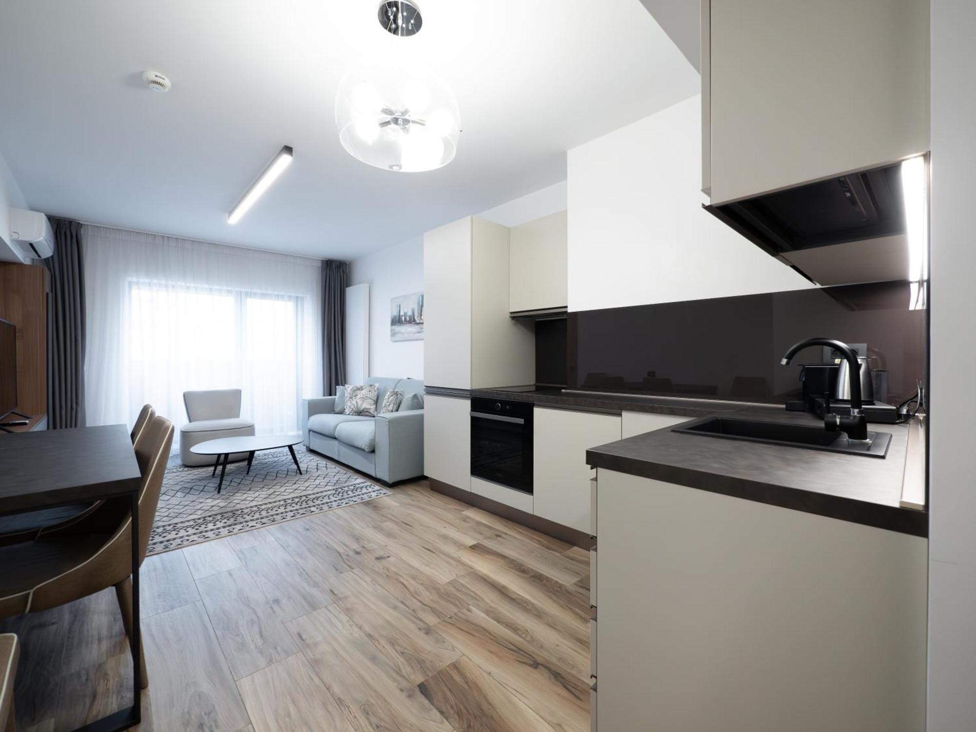 Novos Luxury Suites Bukares Bagian luar foto