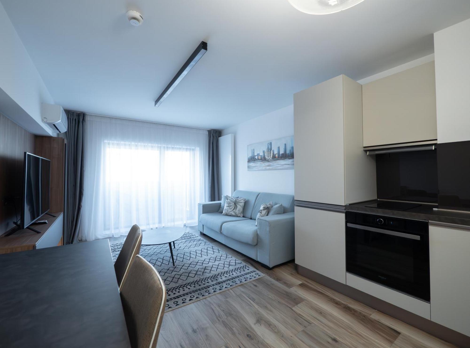 Novos Luxury Suites Bukares Bagian luar foto
